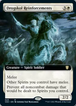 Drogskol Reinforcements (Extended) [Innistrad: Crimson Vow Commander] Magic MTG - Image 1