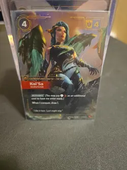 Riftbound Kai'sa Survivor Alternate Art ENGLISH 039a/298 Near Mint - Image 2