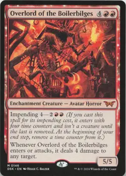 Overlord of the Boilerbilges M Duskmourn: House of Horror 146 LP MTG - Image 1