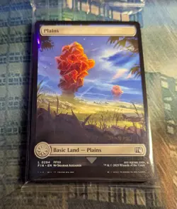 1x NON-Foil Sealed Land Pack from Final Fantasy Gift Bundle - Full Art-MTG Magic - Image 1