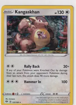 Pokemon Karte Flammende Finsternis Nr. 133/189 Kangaskhan Holo englisch - Image 1