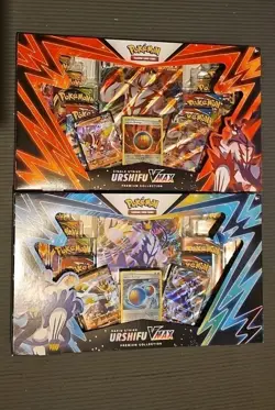 Pokemon Urshifu VMAX Premium Collection Box Set Single & Rapid Strike Sealed - Image 1