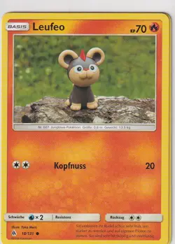 Pokemon Grauen der Lichtfinsternis Nr. 18/131 Leufeo deutsch - Image 1