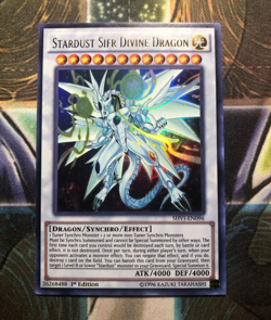 *** STARDUST SIFR DIVINER DRAGON *** 1ST EDITION ULTRA RARE SHVI-EN096 YUGIOH! - Image 1