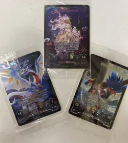 ELESTRALS TCG Box Topper Cards lot of 3 Kryoscorch Pharogeist Voltempest NEW - Image 1