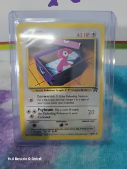 PORYGON 48/82 Near Mint Team Rocket - Pokemon TCG Card - NM Vintage WOTC - Image 3