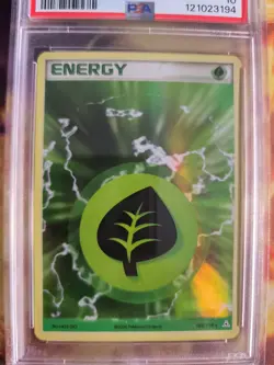 Pokemon Card Grass Energy Holo Ex Holon Phantoms 2006 Japanese PSA 10 - Image 3