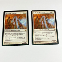 MTG Spelltithe Enforcer Guildpact Rare 18/165 White LP English X2 Magic Card - Image 1