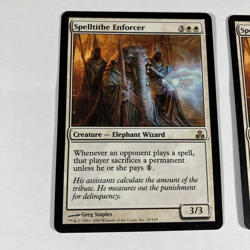 MTG Spelltithe Enforcer Guildpact Rare 18/165 White LP English X2 Magic Card - Image 2