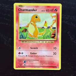 Charmander 9/108 Pokemon Evolutions XY Regular Common Card NM - Image 1