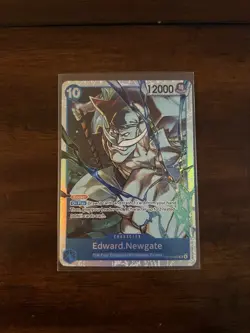 One Piece TCG OP13-042 Edward Newgate (aka Whitebeard) SR Card Game English - Image 1