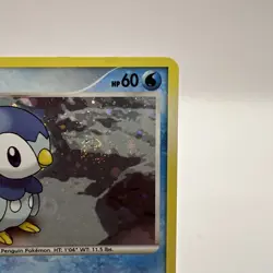 Piplup 93/130 Holo Diamond & Pearl Base Set Pokemon Card - Image 3