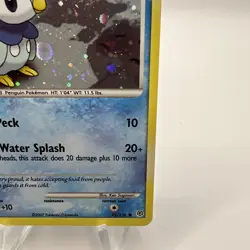 Piplup 93/130 Holo Diamond & Pearl Base Set Pokemon Card - Image 4