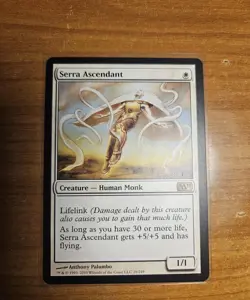 Serra Ascendant M11 Magic: The Gathering Card LP MTG EDH - Image 1