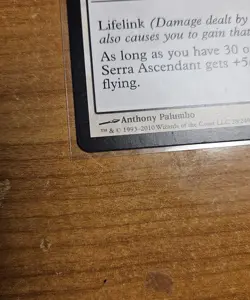 Serra Ascendant M11 Magic: The Gathering Card LP MTG EDH - Image 3