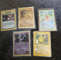 First Edition Pokemon Cards NM Condition - Image 1