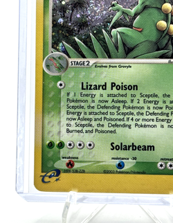 Sceptile #11 Pokemon EX Ruby & Sapphire 2003 Rare Holo Card LP WOTC Era - Image 3