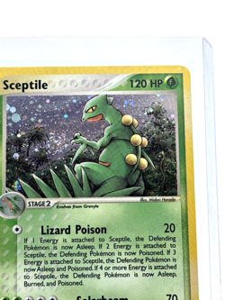 Sceptile #11 Pokemon EX Ruby & Sapphire 2003 Rare Holo Card LP WOTC Era - Image 4