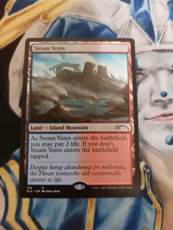 Steam Vents MTG Secret Lair Rare Land Near-Mint to Mint x1 - Image 2
