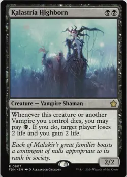 Kalastria Highborn R Foundations 607 LP-NM - Image 1