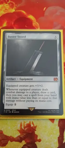 Buster Sword Final Fantasy Regular - Image 1