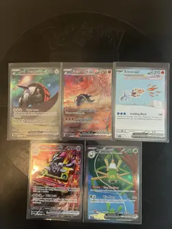 Pokemon TCG SIR EX Lot Of 5 Scarlet & Violet Era NEAR MINT NM - Image 1