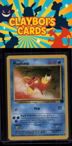 Magikarp Team Rocket Pokemon 47/82 Uncommon Near Mint or Better - Image 1