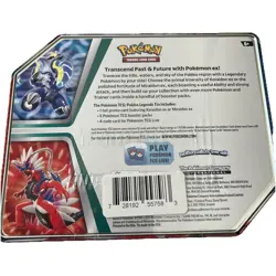 Pokemon TCG Paldea Legend Koraidon EX Tin NEW SEALED - Image 2