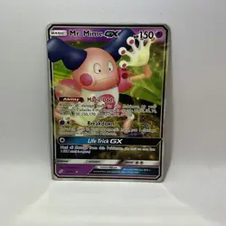 Pokemon Mr Mime GX 67/181 Holo Sun & Moon Team Up Ultra Rare Full Art 2019 ENG - Image 1