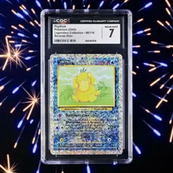 ✨CGC 7 NEAR MINT✨Psyduck 2002 Pokemon Legendary Collection Reverse Foil 88/110 - Image 1