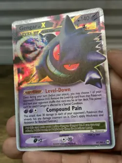 Gengar LV.X 97/99 Platinum Arceus Holo Ultra Rare Pokemon TCG - DMG - Image 4