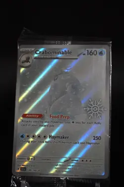 Crabominable 149/142 SEALED STAMPED Holiday Calendar Promo Pokemon TCG MINT - Image 1