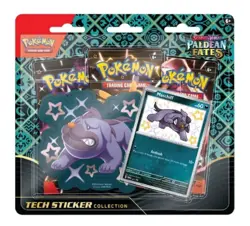 Pokemon TCG Scarlet & Violet Paldean Fates Tech Sticker Collection (Maschiff) - Image 1