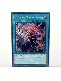 YuGiOh! TCG - Sky Striker Mobilize - Engage! Alt Art - Secret - BLMR-EN091 - 1st - Image 1