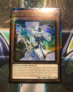 *** SILENT MAGICIAN ZERO *** (LP) QUARTER CENTURY SECRET RARE LEDE-EN003 YUGIOH! - Image 1
