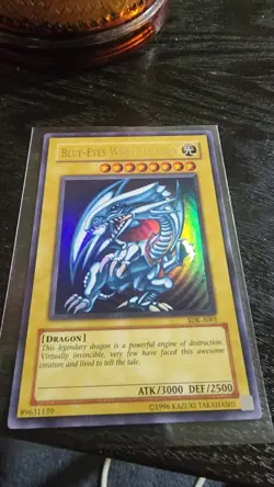 Blue Eyes White Dragon Holo (Very Limited Aus Edition) - SDK-A001 YuGiOh Card - Image 5