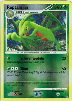 Pokemon Karte Trading Card D&P Sturmtief Nr. 49/100 Sichlor Reverse Holo deutsch - Image 1