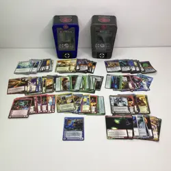 2008 Chaotic Trading Card Game Mixed Lot of Cards w/ 2x Tins (D6) W#666 - Image 1