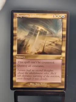 MTG - Ravnica Remastered - Supreme Verdict - Retro Frame - Image 1