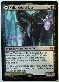 MTG Magic the Gathering Valki, God of Lies Kaldheim 114/285 NM - Image 2