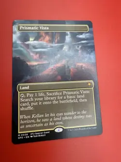 MTG Prismatic Vista 0038 Borderless Special Guests OTJ NM - Image 3