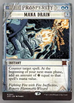 Mana Drain Outlaws of Thunder Junction: Breaking News Regular - Image 1