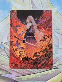 MTG Final Fantasy - Nibelheim Aflame Art Series Card 35/53 NM - Image 1