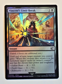 Magic The Gathering Final Fantasy Vincent's Limit Break Foil - Image 1