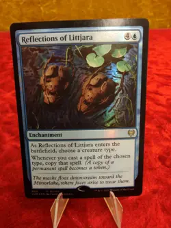 Reflections of Littjara Error Misprint Foil Stamp Error Promo Foil - Image 1