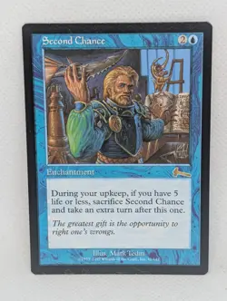 Second Chance Urza's Legacy MTG Magic: the Gathering reserved list NM - Image 1
