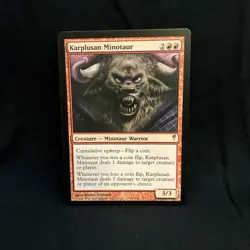 Karplusan Minotaur Coldsnap NM Pack Fresh Magic The Gathering MTG - Image 1