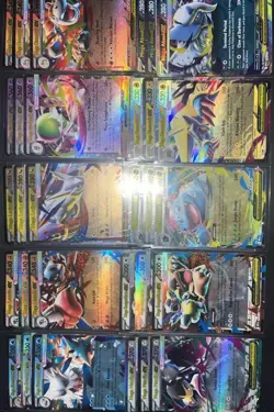Lot of 95 Mega Evolution EX Pokemon TCG cards Excellent Condition NM/M+ - Image 1