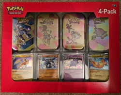 Pokemon TCG: S&V 151 - 4 Pack Mini Tins + 4 Promo Cards - SAMS CLUB EXCLUSIVE - Image 1