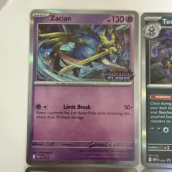 4x POKEMON PHANTASMAL FLAMES STAMPED PRERELEASE PROMO CARDS (IN HAND) full set! - Image 2